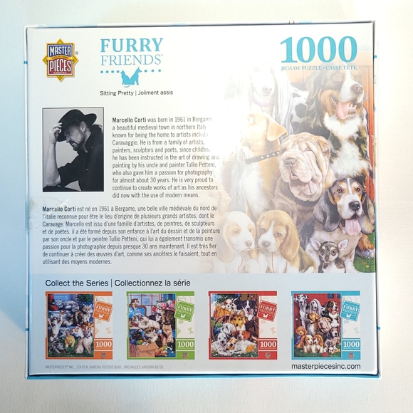 DOGS Furry Friends 1000 Piece Puzzle - Picture 3 of 4